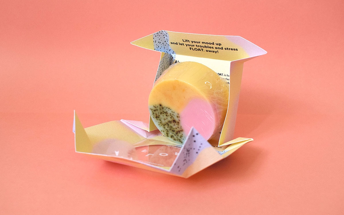 沐浴時間，全新的沐浴用品香皂產品包裝設計，盡情的放松休息吧！